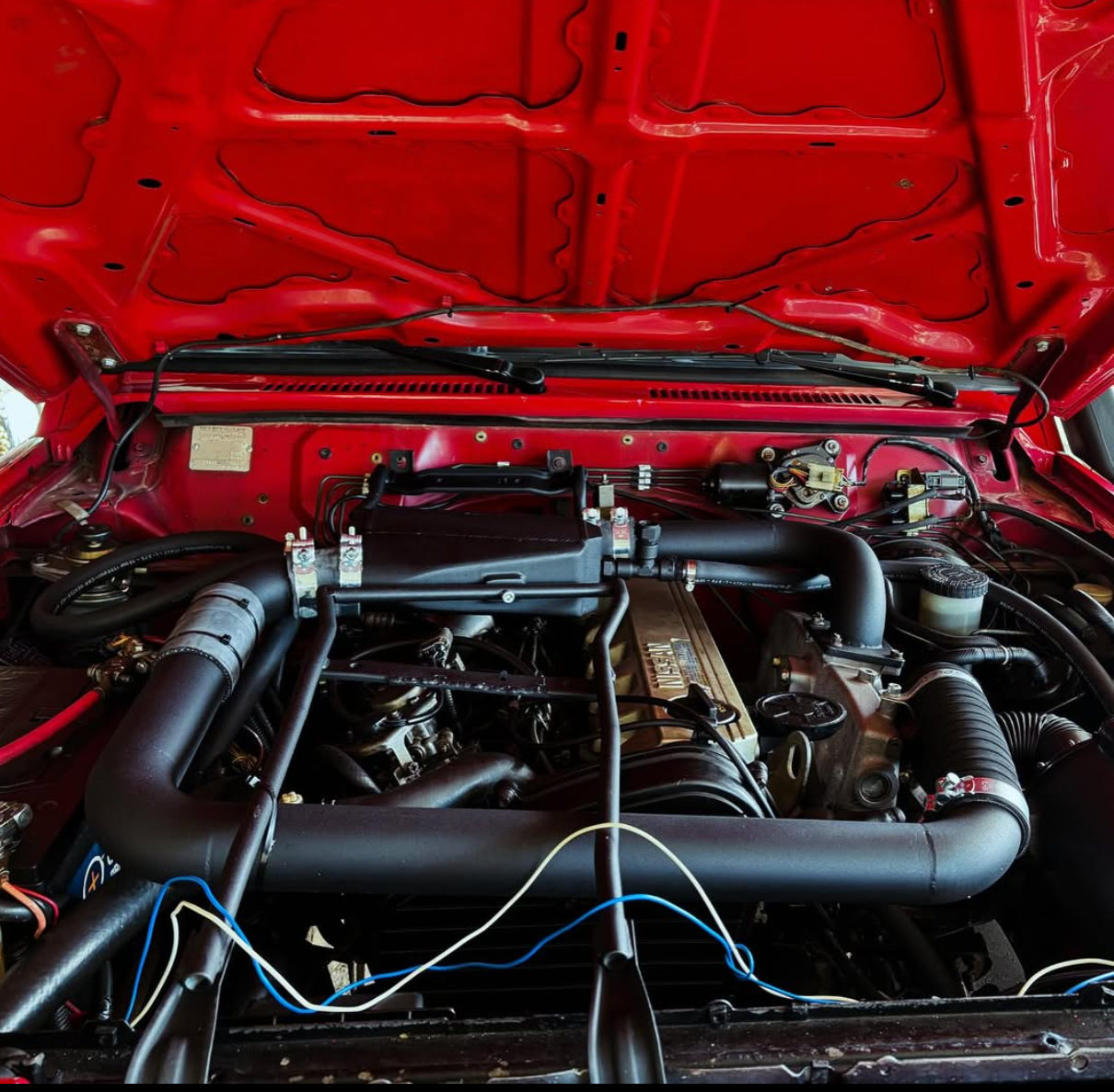 Projeto 4x4 e compartimento do motor